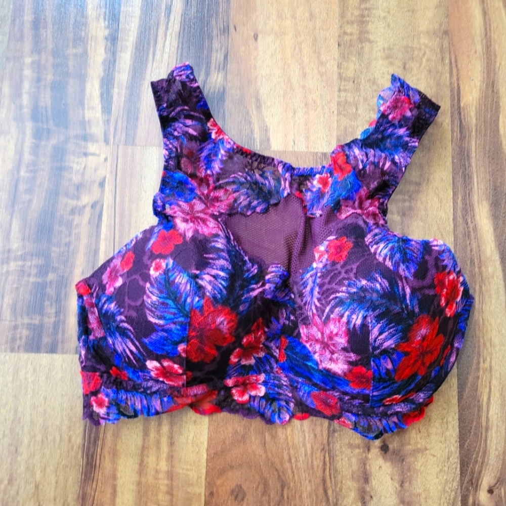 Pink By Victorias Secret High Neck Bralette Size M